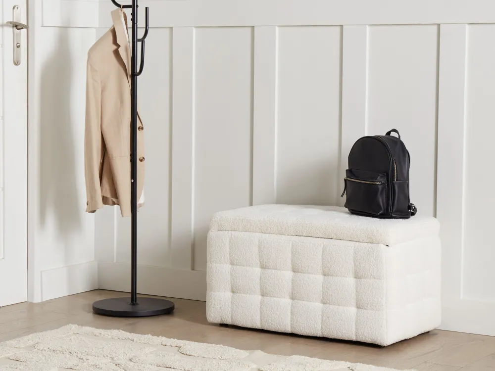 Säilytys<Beliani Rahi Buklee Säilytystila Valkoinen 72 X 42 Cm Michigan