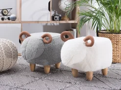 Lastenhuone<Beliani Rahi Harmaa Lamb