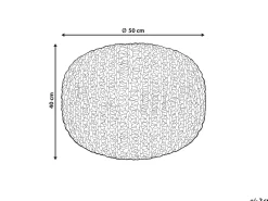 Lastenhuone<Beliani Rahi Juutti Vaaleanpunainen 50 Cm Duki