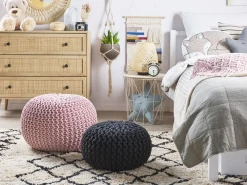 Lastenhuone<Beliani Rahi Puuvilla Vaaleanpunainen 50 Cm Conrad