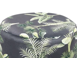 Säilytys<Beliani Rahi Sametti Musta/Vihrea Wriley