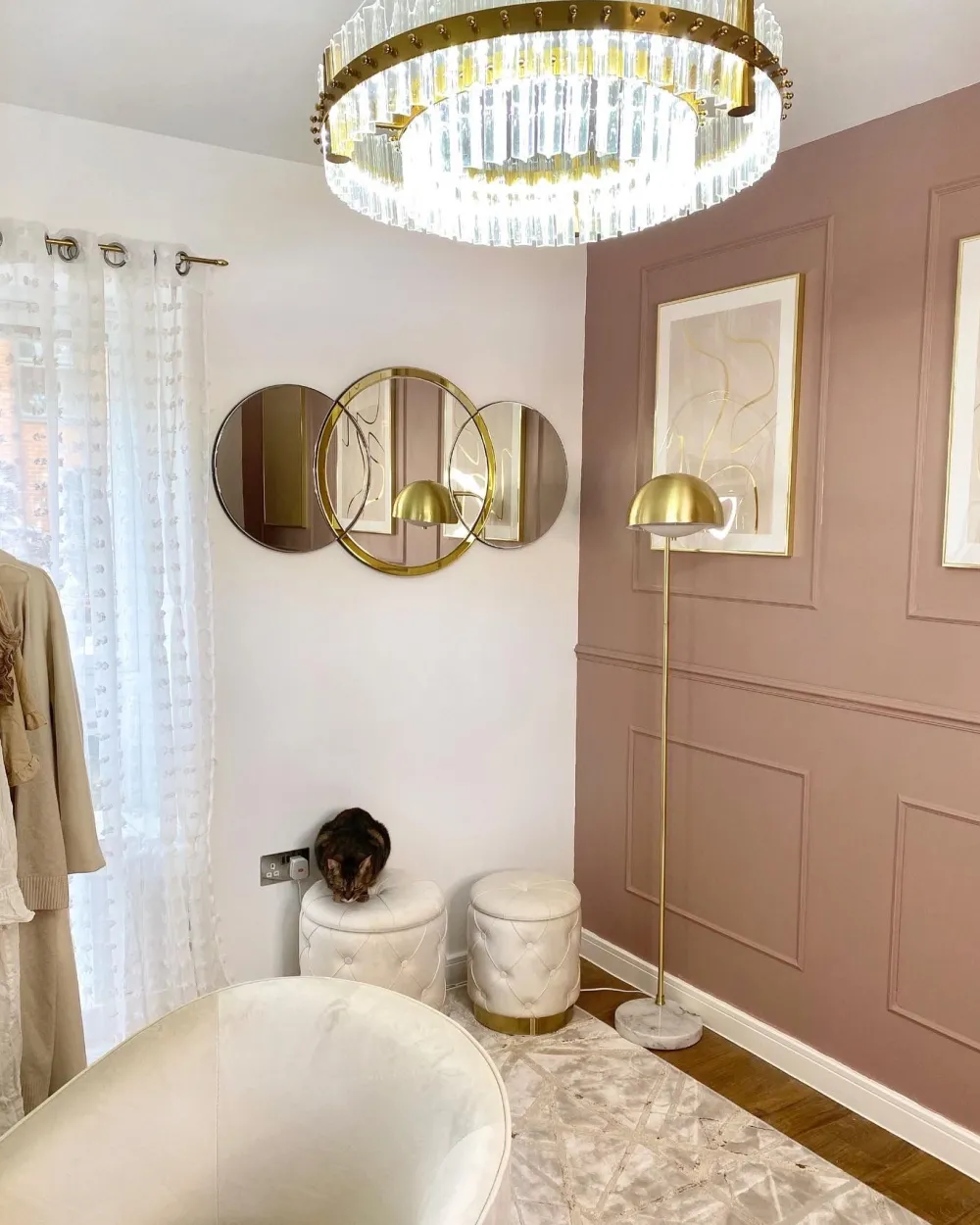 Hot Beliani Rahi Sametti Säilytystila Valkoinen 2 Kpl Pueblo