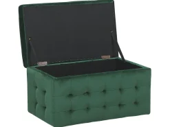 Säilytys<Beliani Rahi Sametti Säilytystila Tummanvihrea 72 X 42 Cm Michigan