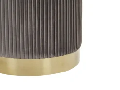 Hot Beliani Rahi Sametti Säilytystila Harmaa 2 Kpl Miramar