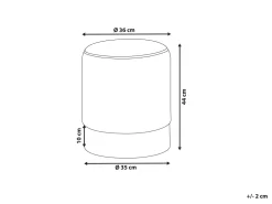 New Beliani Rahi Sametti Smaragdinvihrea 36 Cm Brigitte