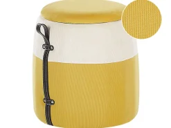 Flash Sale Beliani Rahi Vakosametti Säilytystila Keltainen 36 Cm Ruby