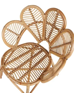 Tuolit<Beliani Riikinkukkotuoli Rottinki Luonnonvari 2 Kpl Florentine Ii