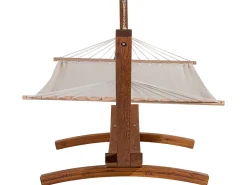 Ulkokalusteet<Beliani Riippukeinu Telineella Beige Treviso