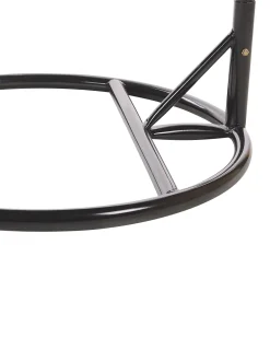 Cheap Beliani Riipputuoli Jalustalla Polyrottinki Harmaa Tollo