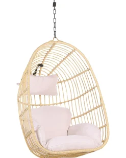 Flash Sale Beliani Riipputuoli Jalustalla Polyrottinki Luonnonvari Casoli