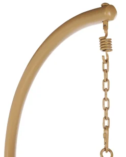 Nojatuolit<Beliani Riipputuoli Jalustalla Polyrottinki Luonnonvari Alba