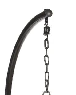 Nojatuolit<Beliani Riipputuoli Jalustalla Polyrottinki Luonnonvari Aspio