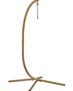 Cheap Beliani Riipputuoli Jalustalla Polyrottinki Beige Acri