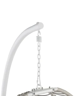 Nojatuolit<Beliani Riipputuoli Jalustalla Teras Valkoinen Arco