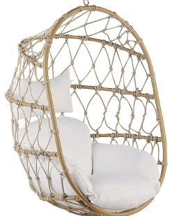 Nojatuolit<Beliani Riipputuoli Jalustalla Teras Beige Adria