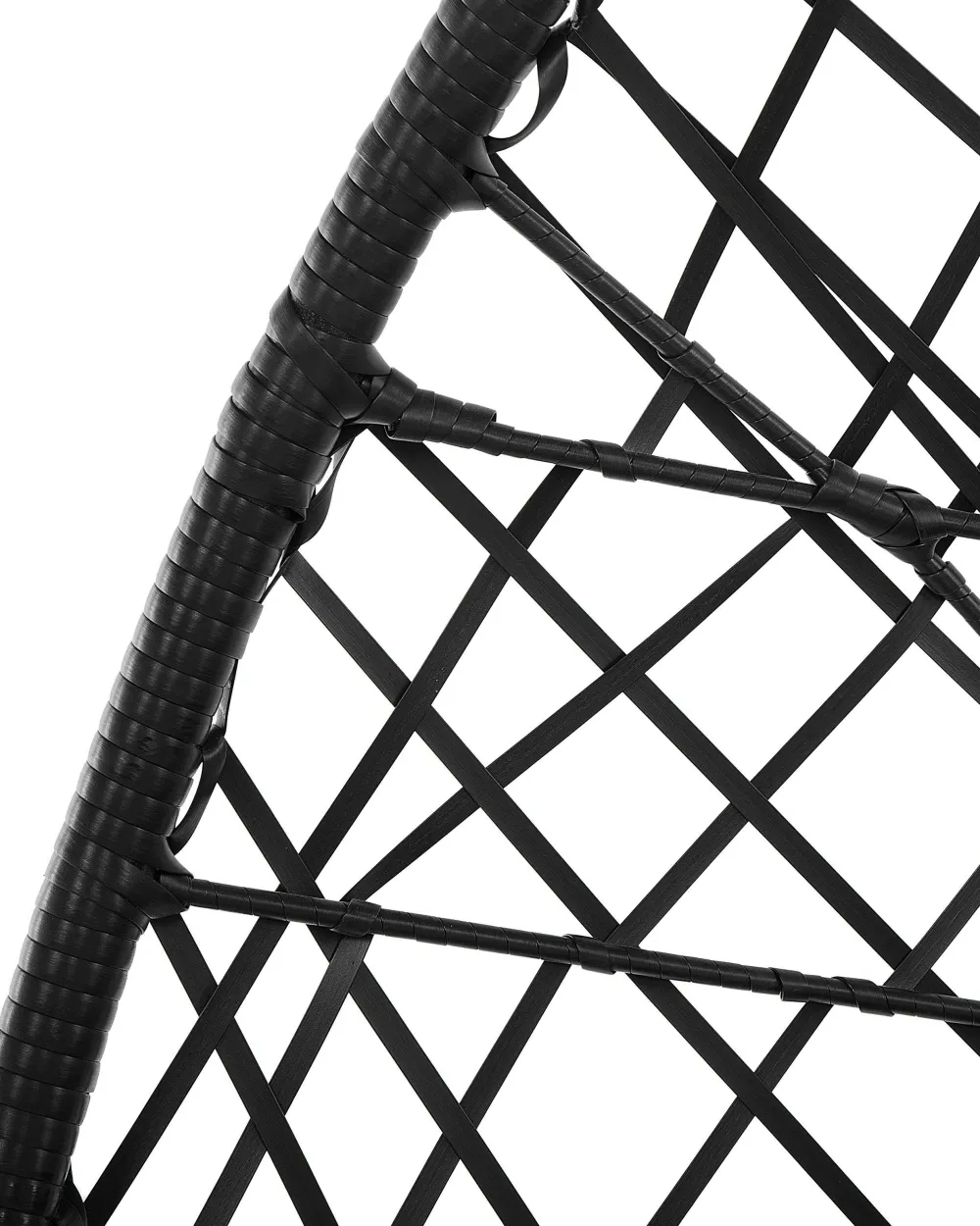 Fashion Beliani Riipputuoli Polyrottinki Musta Alatri