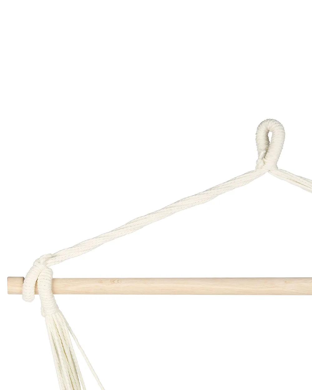 Nojatuolit<Beliani Riipputuoli Puuvilla Beige Varena