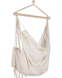 Discount Beliani Riipputuoli Puuvilla Beige Bonea