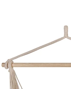 Discount Beliani Riipputuoli Puuvilla Beige Bonea