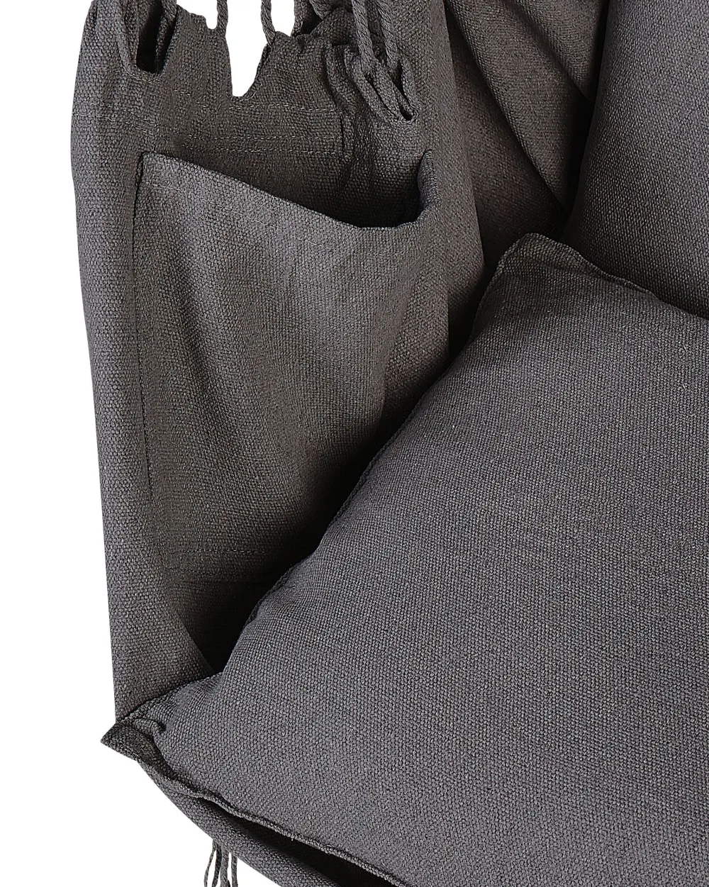 Cheap Beliani Riipputuoli Puuvilla Harmaa Bonea