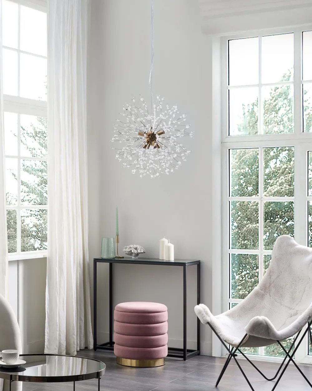 Cheap Beliani Riippuvalaisin 8 Polttimoa Rauta Kulta Torola