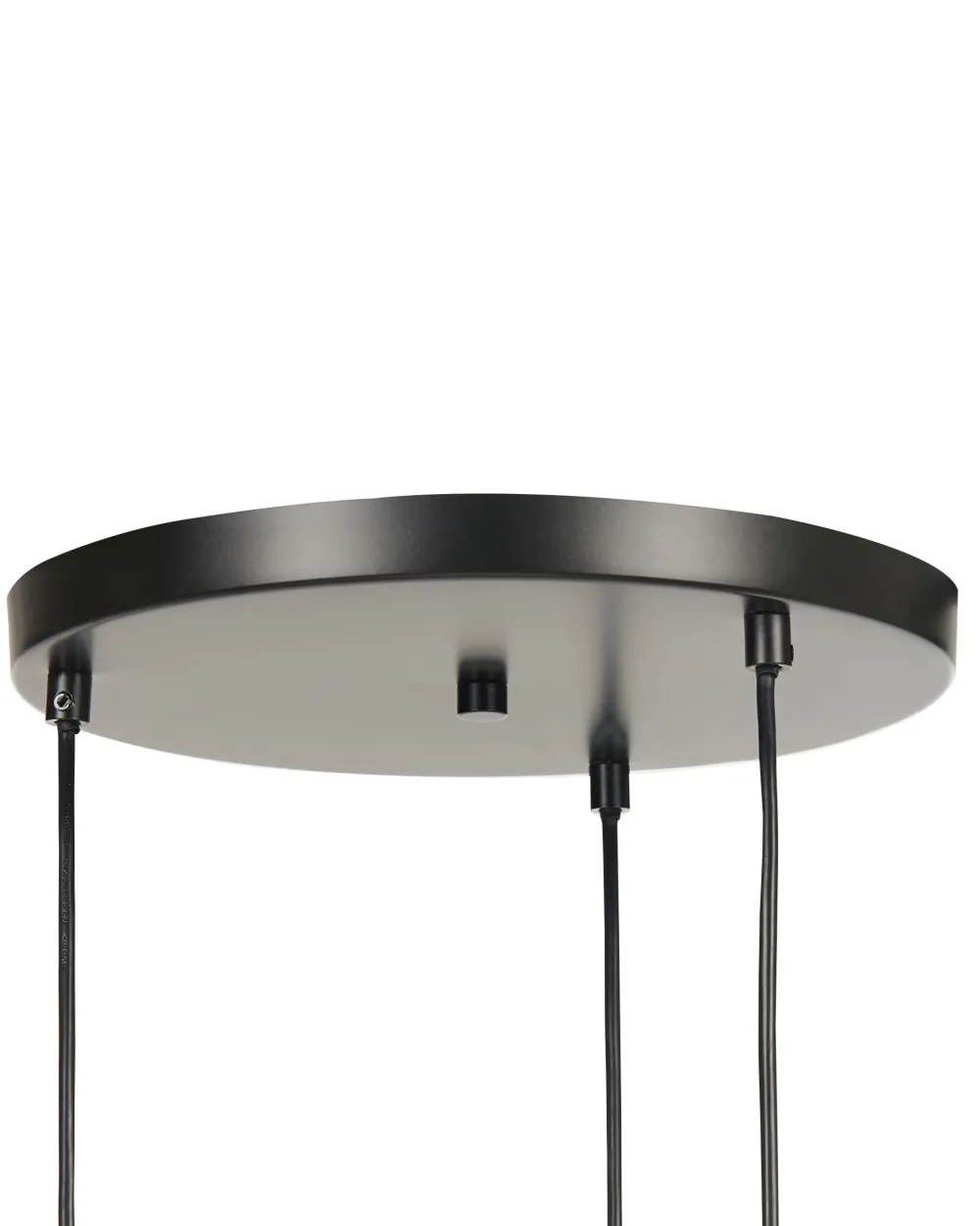 Sale Beliani Riippuvalaisin 3 Polttimoa Lasi Harmaa Sherry