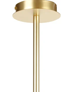 Valaisimet<Beliani Riippuvalaisin 6 Polttimoa Rauta Kulta Forbes