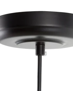 Valaisimet<Beliani Riippuvalaisin 3 Polttimoa Metalli Musta Bogna