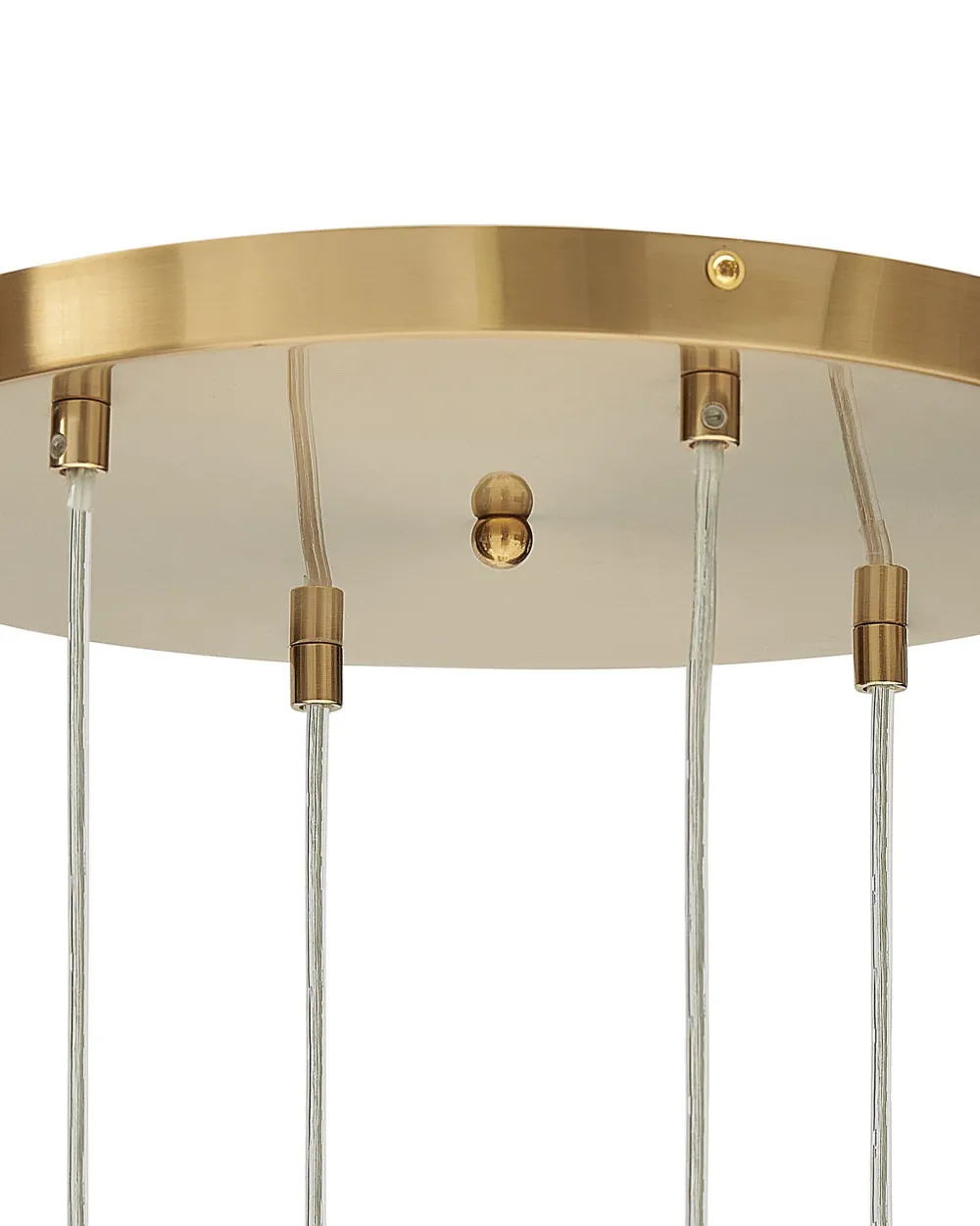 Best Sale Beliani Riippuvalaisin 6 Polttimoa Lasi Monivarinen Tooma