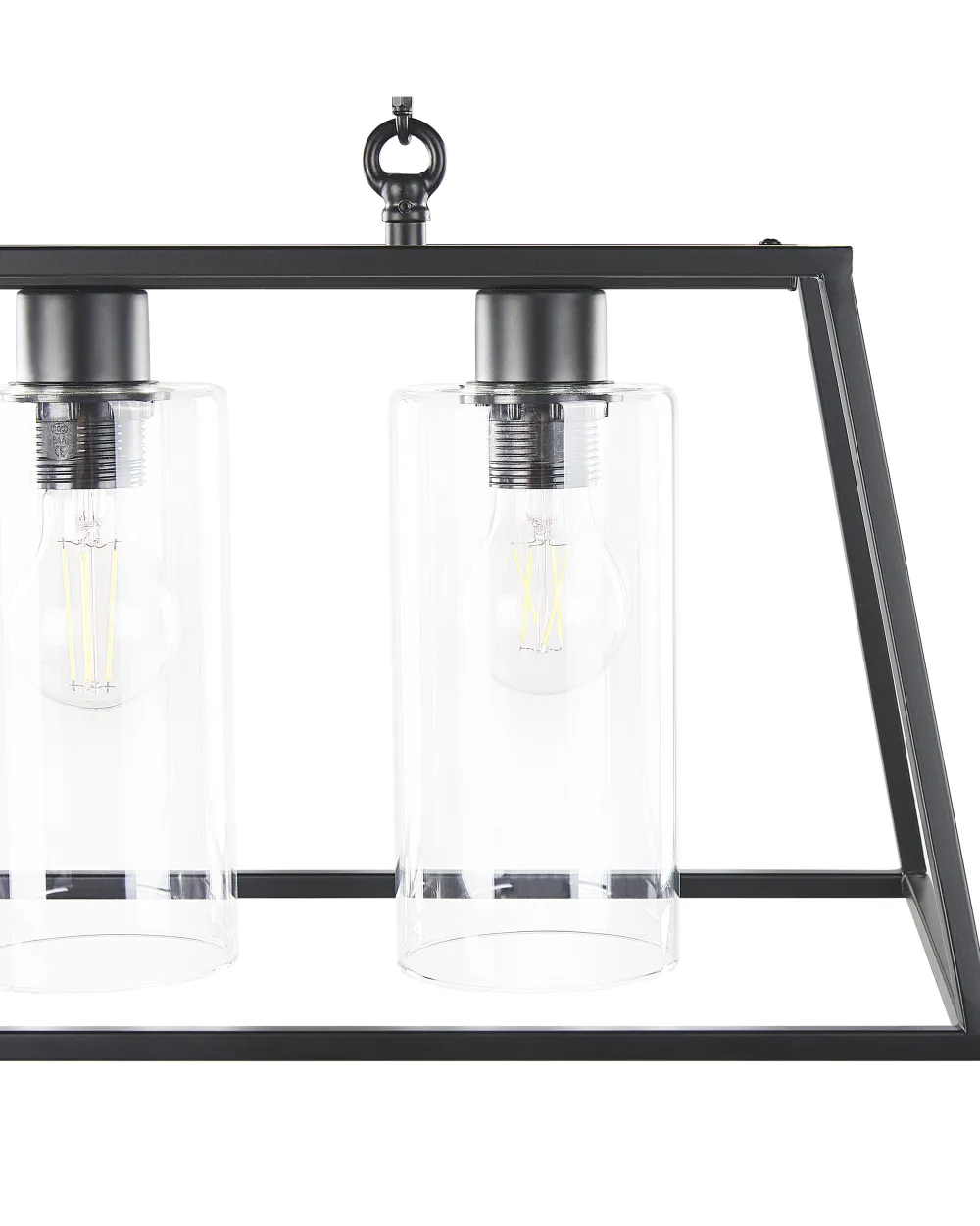 Clearance Beliani Riippuvalaisin 3 Polttimoa Rauta Musta Muger