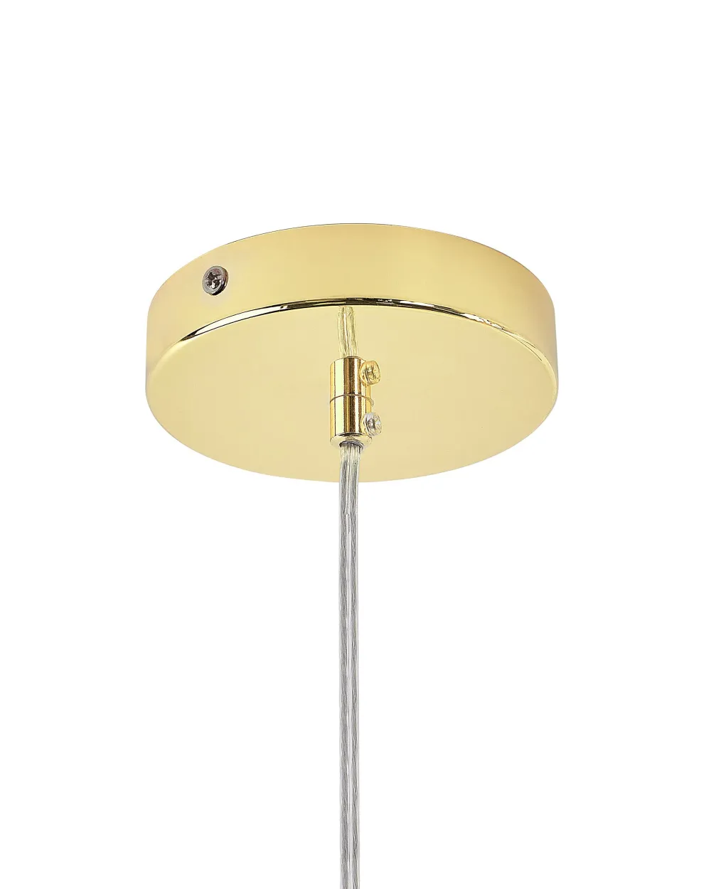 Valaisimet<Beliani Riippuvalaisin 18 Polttimoa Rauta Kulta Maguse