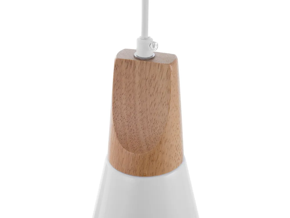 Best Beliani Riippuvalaisin 3 Polttimoa Alumiini Valkoinen Ticino