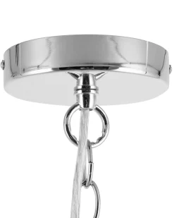 Valaisimet<Beliani Riippuvalaisin 3 Polttimoa Valkoinen Evans