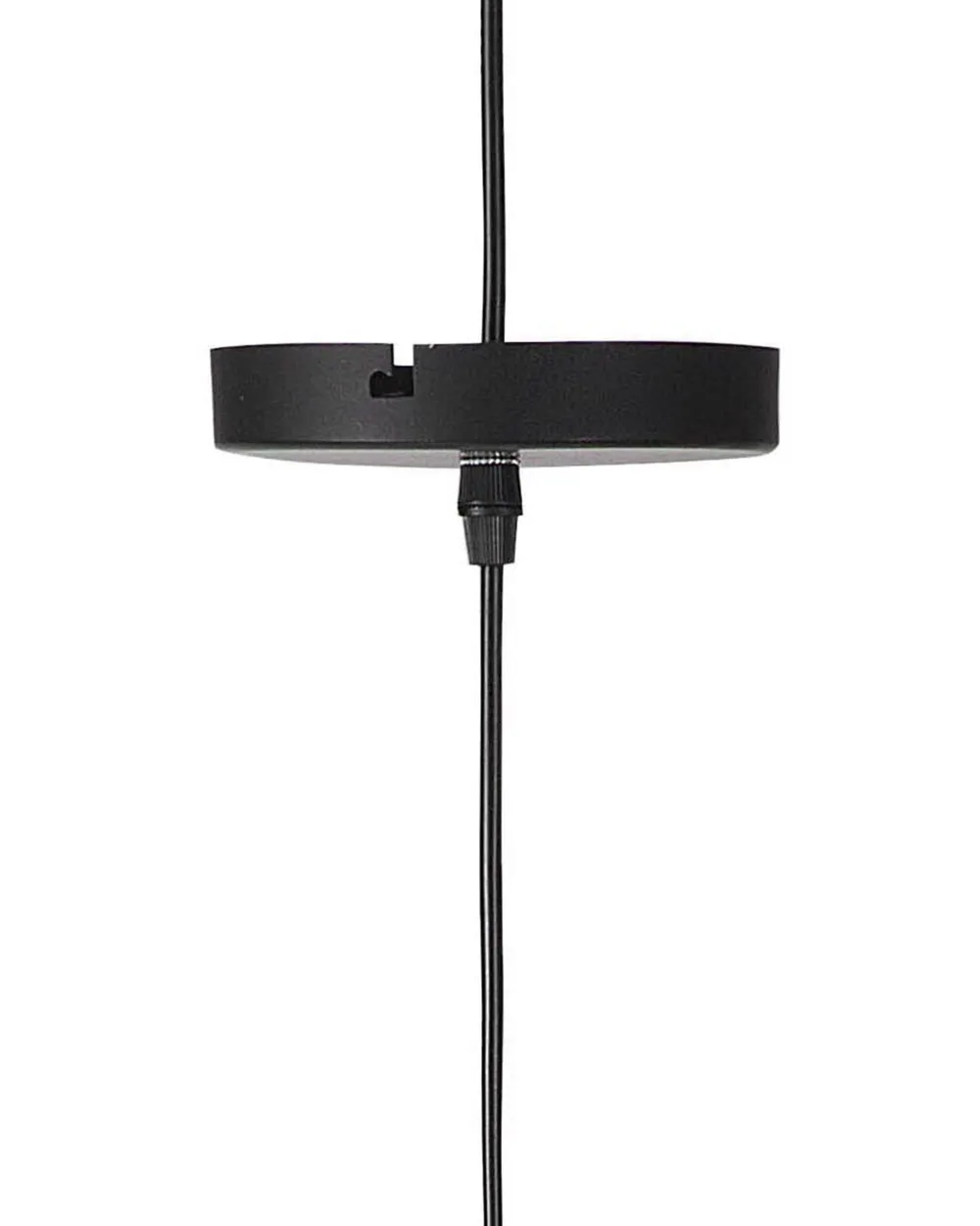 Valaisimet<Beliani Riippuvalaisin Alumiini Musta Danube