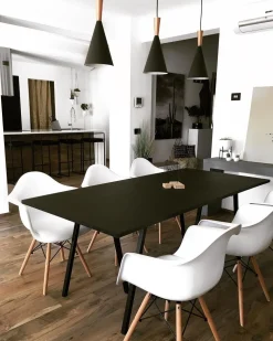 Valaisimet<Beliani Riippuvalaisin Alumiini Musta/Kupari Tagus