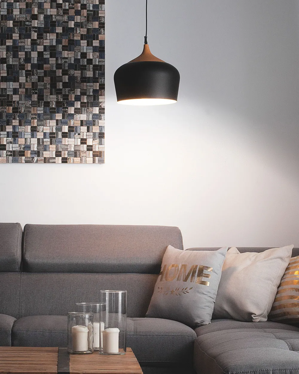 Best Beliani Riippuvalaisin Alumiini Musta Angara