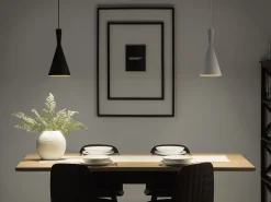 Valaisimet<Beliani Riippuvalaisin Alumiini Valkoinen Tagus