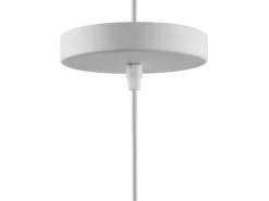 Valaisimet<Beliani Riippuvalaisin Alumiini Valkoinen Tagus