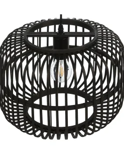 Sale Beliani Riippuvalaisin Bambu Musta Macheke