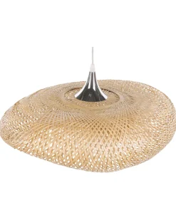 Valaisimet<Beliani Riippuvalaisin Bambu Pieni Vaalea Puu Boyne