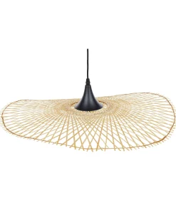 Sale Beliani Riippuvalaisin Bambu Pieni Vaalea Puu Floyd