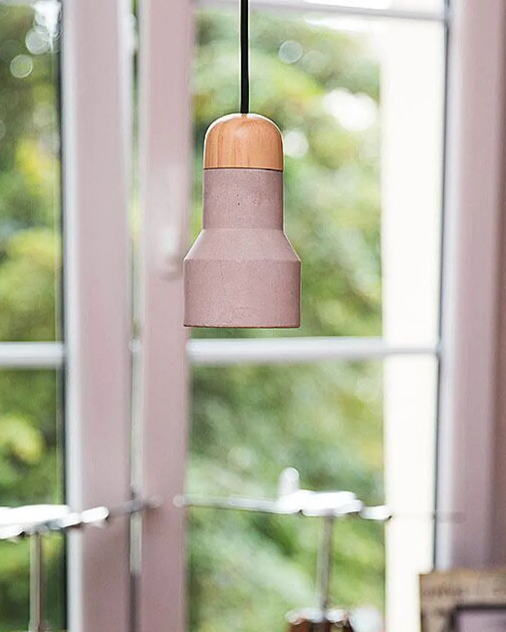 Valaisimet<Beliani Riippuvalaisin Betoni Vaaleanharmaa Apure