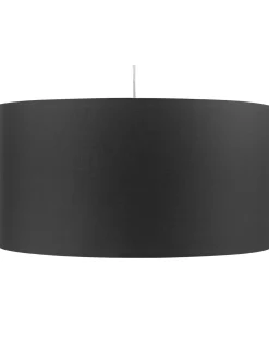 Valaisimet<Beliani Riippuvalaisin Kangas Musta Elbe