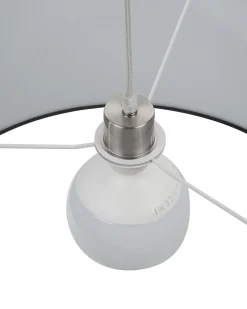 Valaisimet<Beliani Riippuvalaisin Kangas Musta Elbe