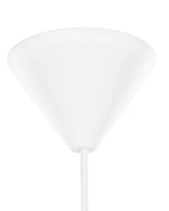 Valaisimet<Beliani Riippuvalaisin Kangas Valkoinen/Harmaa Ziller