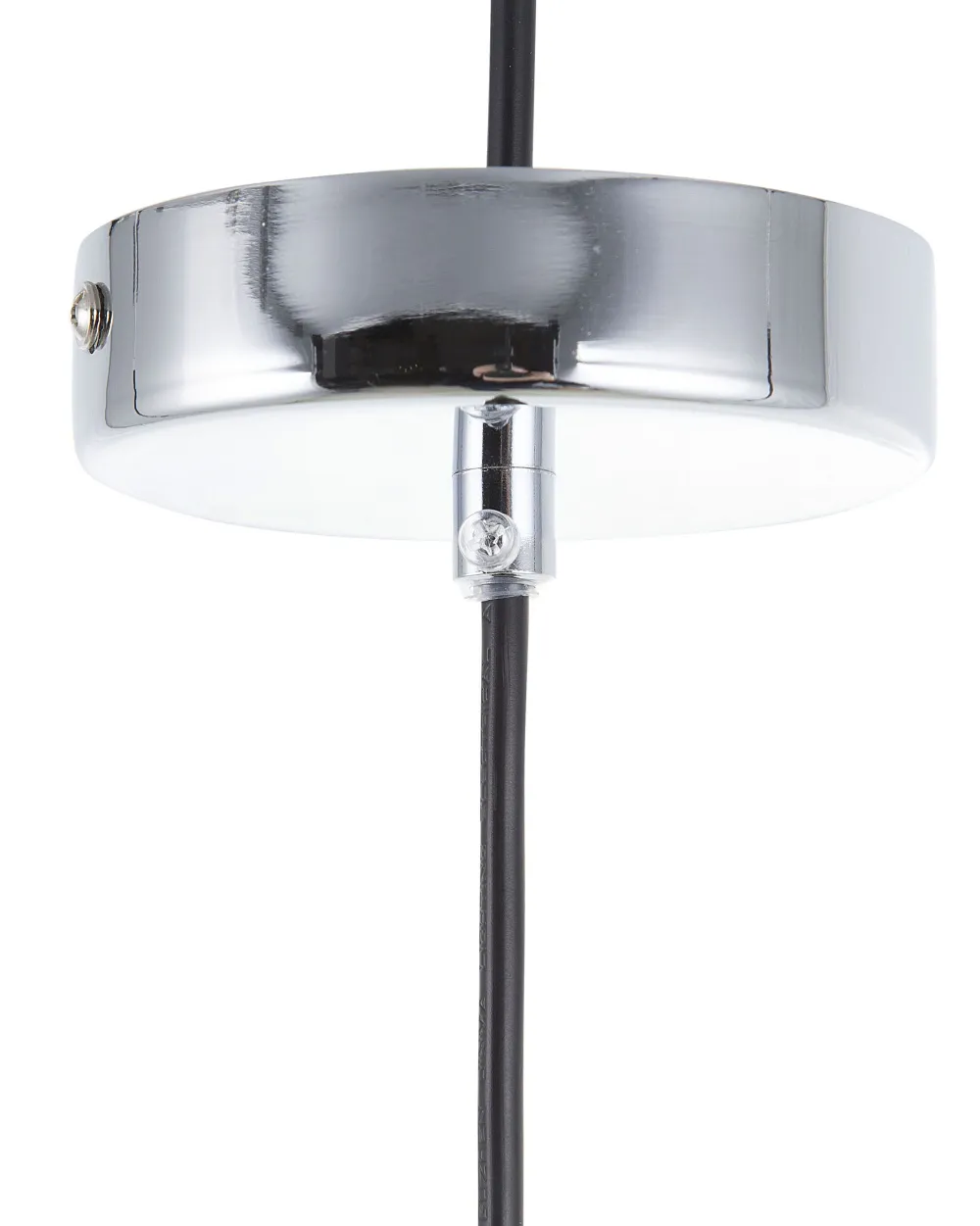 Valaisimet<Beliani Riippuvalaisin Kipsi Vaaleanharmaa Lambro