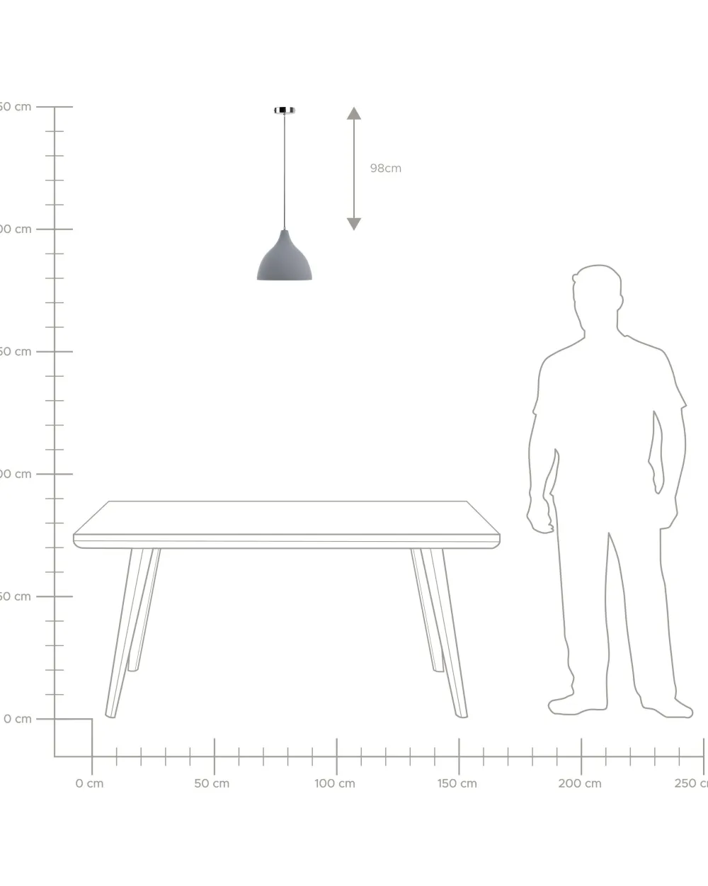 Valaisimet<Beliani Riippuvalaisin Kipsi Vaaleanharmaa Lambro