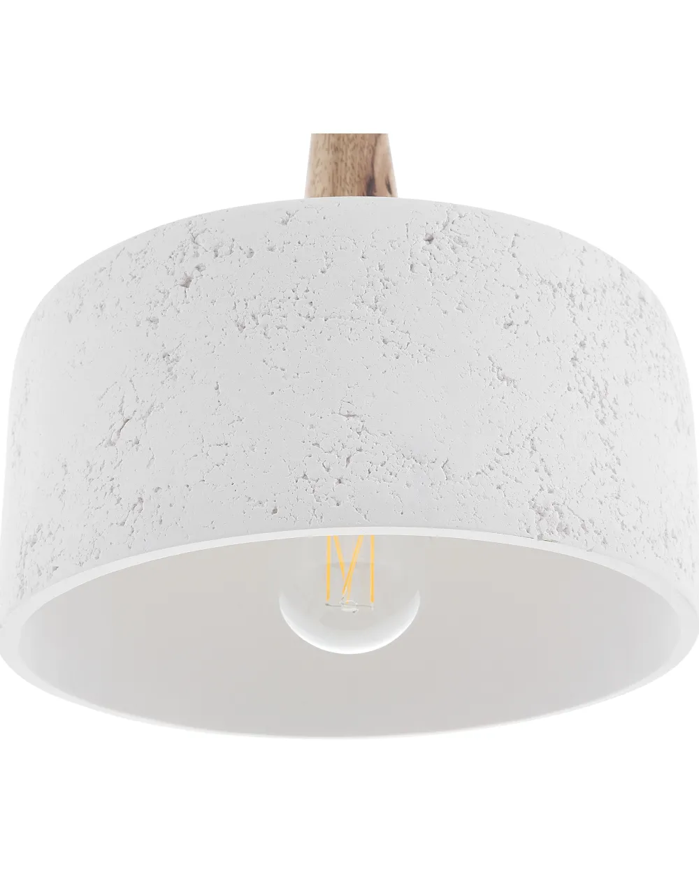 Best Sale Beliani Riippuvalaisin Kipsi Valkoinen Burano