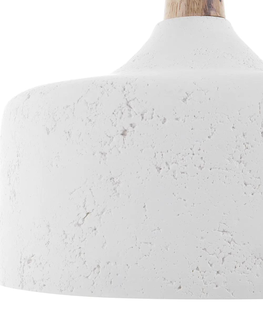 Best Sale Beliani Riippuvalaisin Kipsi Valkoinen Burano