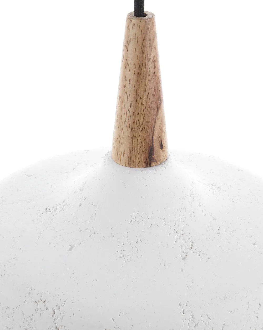 Best Sale Beliani Riippuvalaisin Kipsi Valkoinen Burano